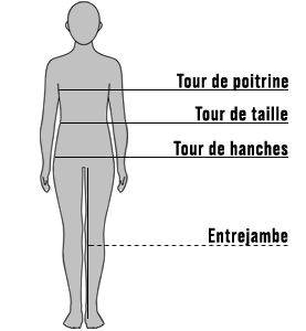 Taille os vetement sale